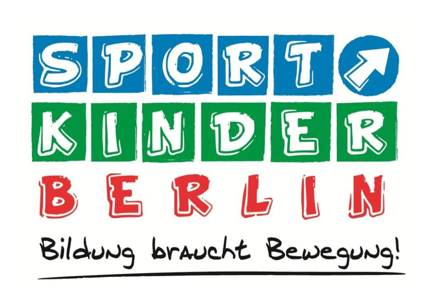 Sport Kinder Berlin Logo Slogan kl