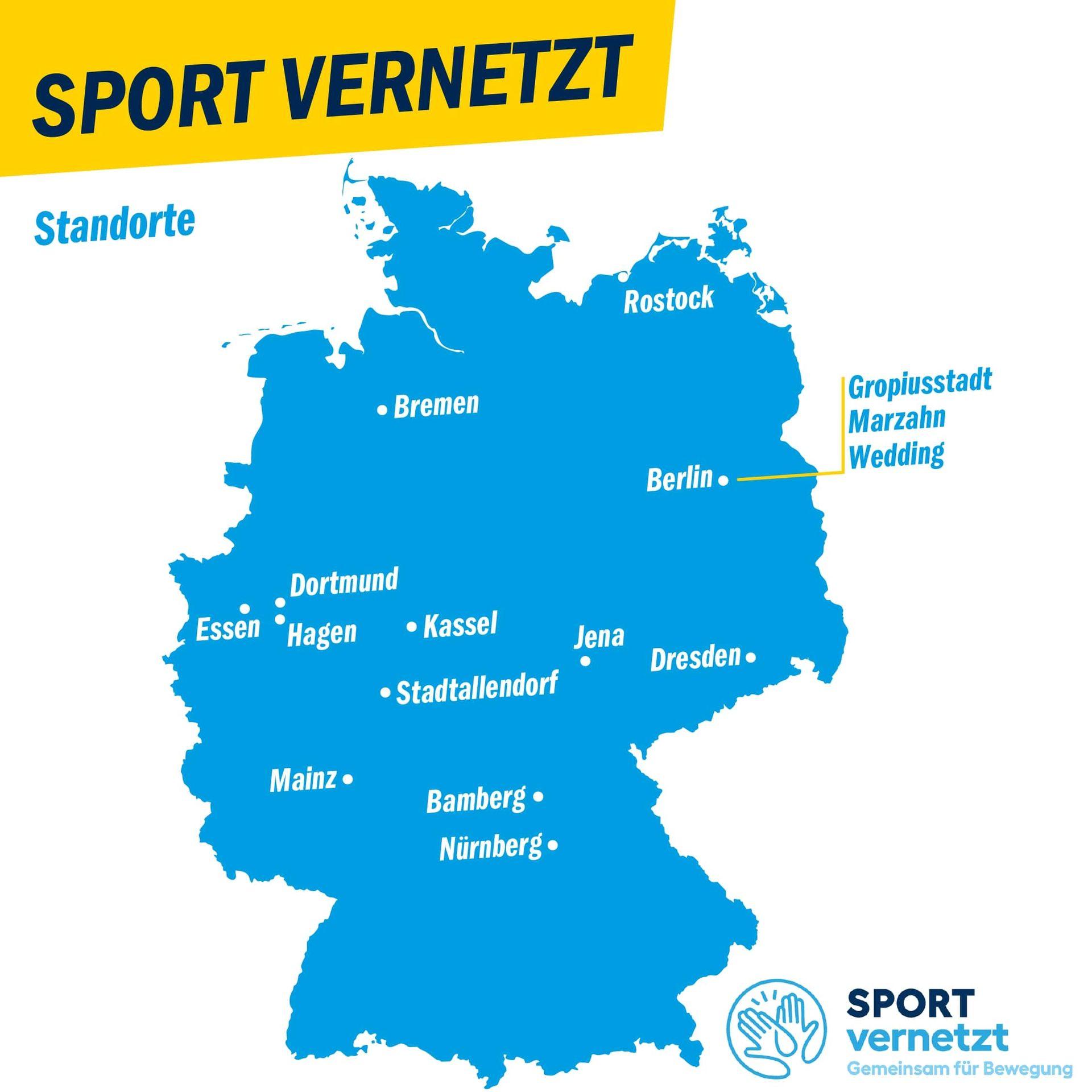 Sport vernetzt Standorte 202201